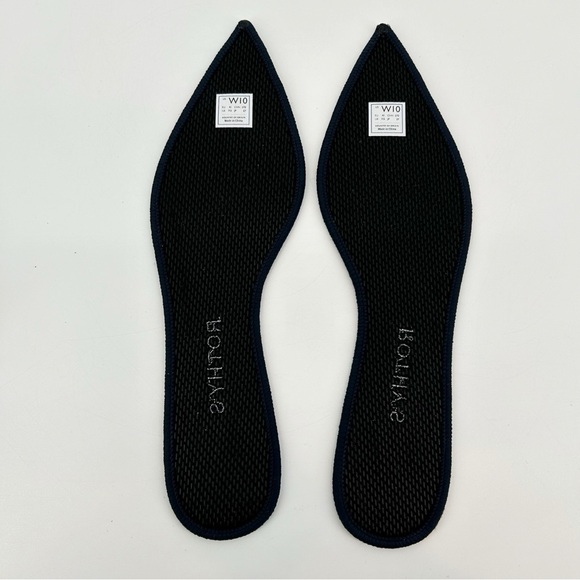 Rothy’s “The Point” in Cedar Herringbone Retired Print Pointed Toe Flats Size 10 - Picture 12 of 13